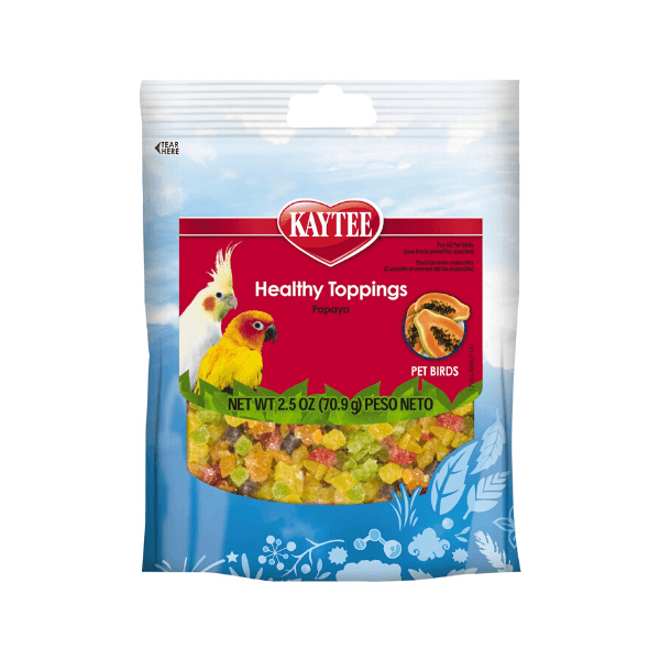 Healthy Toppings Papaya Treat 70.9g, Birds Treats, KimVet e-Shop, Kaytee