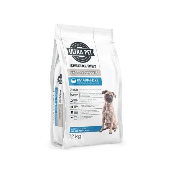 SHOP BY CATEGORY - 03 DOGS - KIMVET ONLINE STORE - DOG PRODUCTS - Vetshop Near Me - dog food - hypo-allergenic - ultra pet