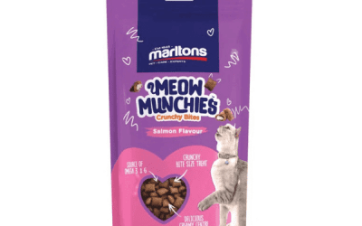Meow Munchies Salmon Crunchy Bites 50g, Cats Treats, KimVet e-Shop, Marltons