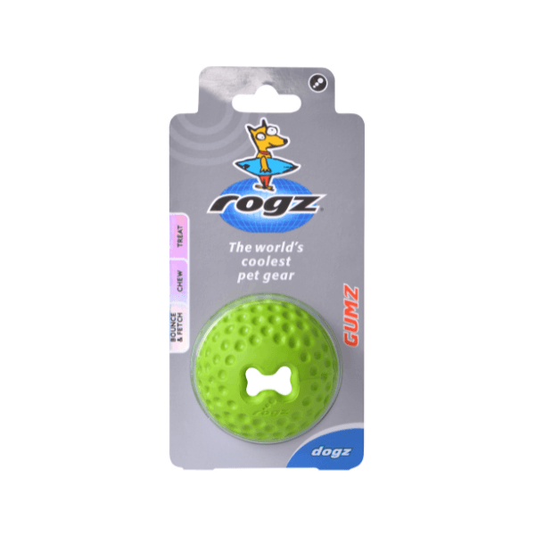 SHOP BY CATEGORY - 03 DOGS - KIMVET ONLINE STORE - DOG PRODUCTS - Vetshop Near Me - dogs toys - gumz treat ball medium - rogz 7