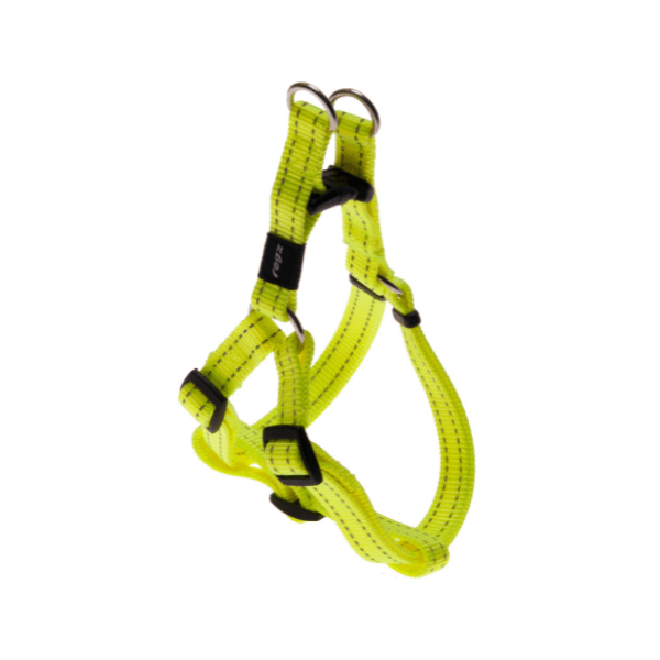 Rogz Utility Step-in Dog Harness, Dayglo Reflective