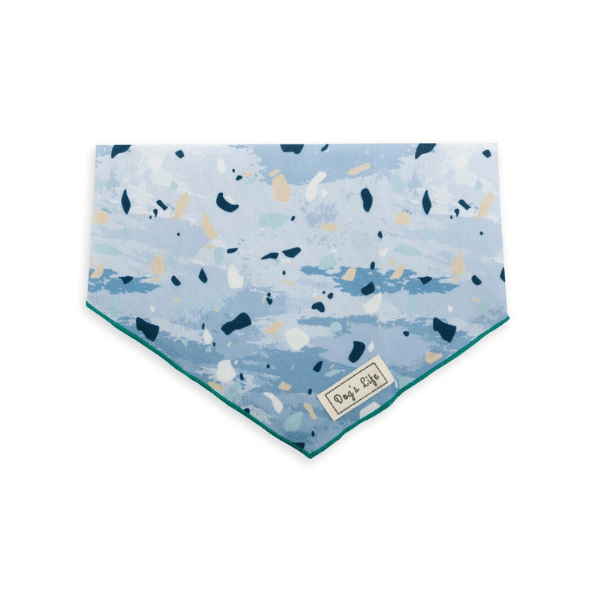 Terrazzo Bandana Blue