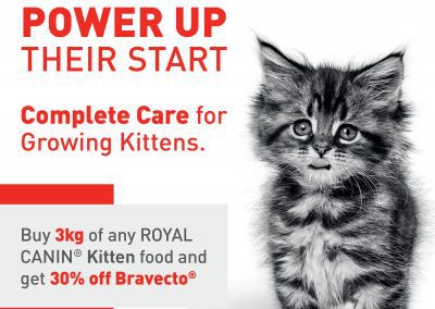 Royal Canin – Bravecto Promotion – ends 30 June 2025