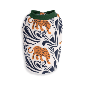 SHOP BY CATEGORY - 03 DOGS - KIMVET ONLINE STORE - DOG PRODUCTS - Vetshop Near Me - dogs clothing - leopard forest sweatshirts green - dog days