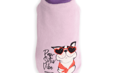 Pawsitiv Sweatshirt Pink, Dogs Clothing, KimVet e-Shop, Dog’s Life