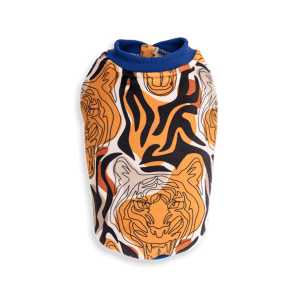 SHOP BY CATEGORY - 03 DOGS - KIMVET ONLINE STORE - DOG PRODUCTS - Vetshop Near Me - dogs clothing - tiger face sweatshirts brown - dog days