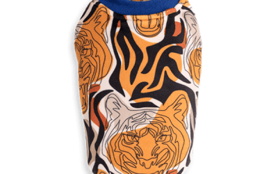 Tiger Face Sweatshirts Brown, Dogs Clothing, KimVet e-Shop, Dog Days