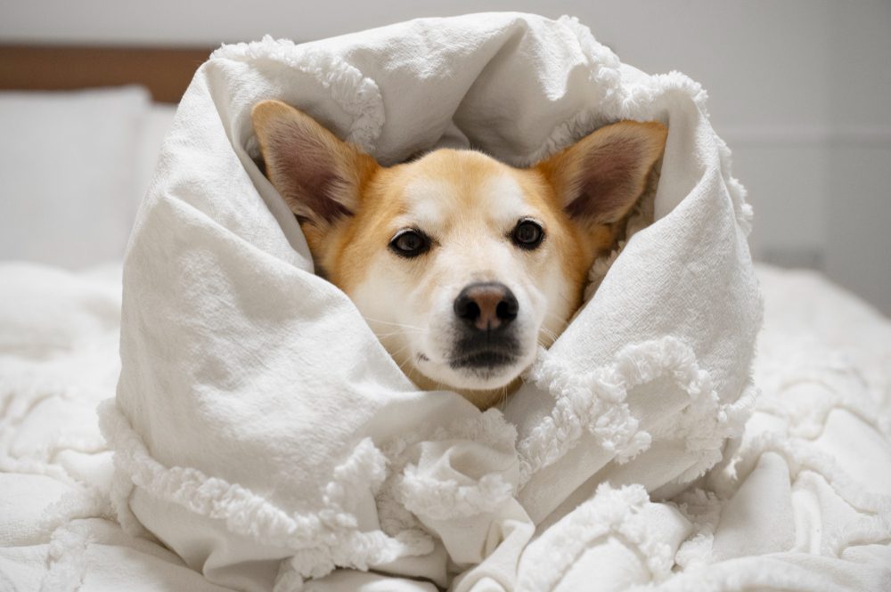 Create a cozy sleeping spot