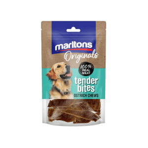 SHOP BY CATEGORY - 03 DOGS - KIMVET ONLINE STORE - DOG PRODUCTS - Vetshop Near Me - dogs treats - original ostrich chews 60g - marltons