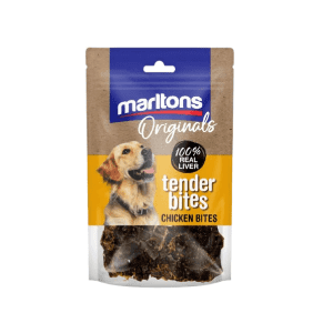 SHOP BY CATEGORY - 03 DOGS - KIMVET ONLINE STORE - DOG PRODUCTS - Vetshop Near Me - dogs treats - originals chicken bites 80g - marltons